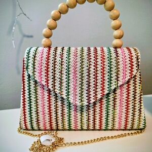 🆕️ Haute Hippie Purse / Multi-Stripe / Hand Or Crossbody